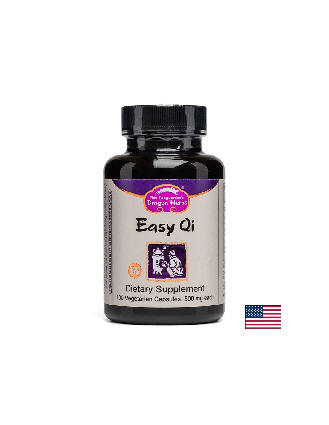 Енергизираща формула при стрес и напрежение - Easy Qi, 100 капсули