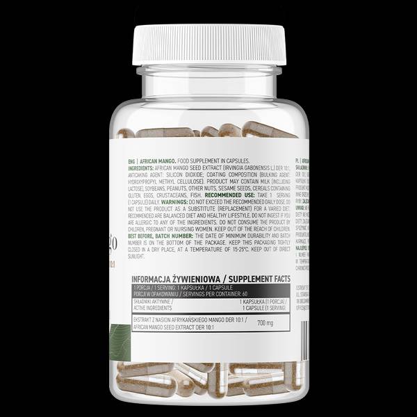 African Mango 700 mg / Vege 60 капсули - Feel You