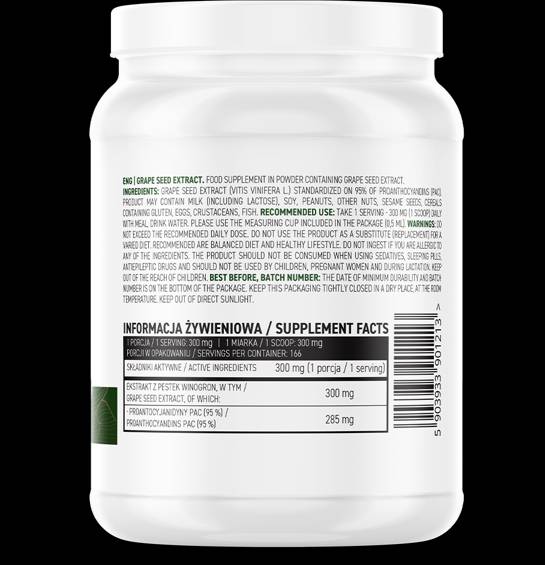 Grape Seed Extract Powder 50 грама - Feel You