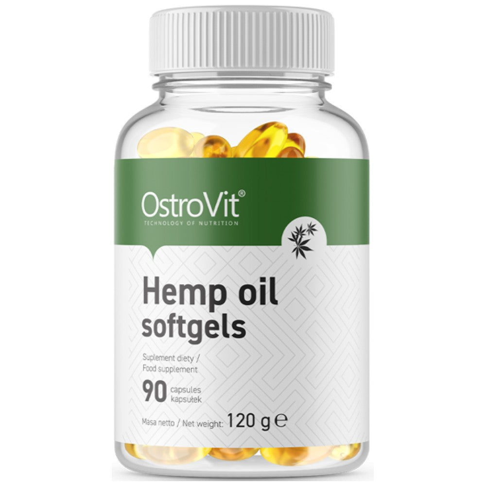 Hemp Seed Oil / Omega 3-6-9 Complex 90 Гел капсули