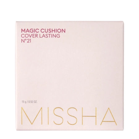 Missha - Magic Cushion Cover Lasting SPF50+/PA+++ - Cushion Primer with Filter - #21 Neutral Light Beige - 15g