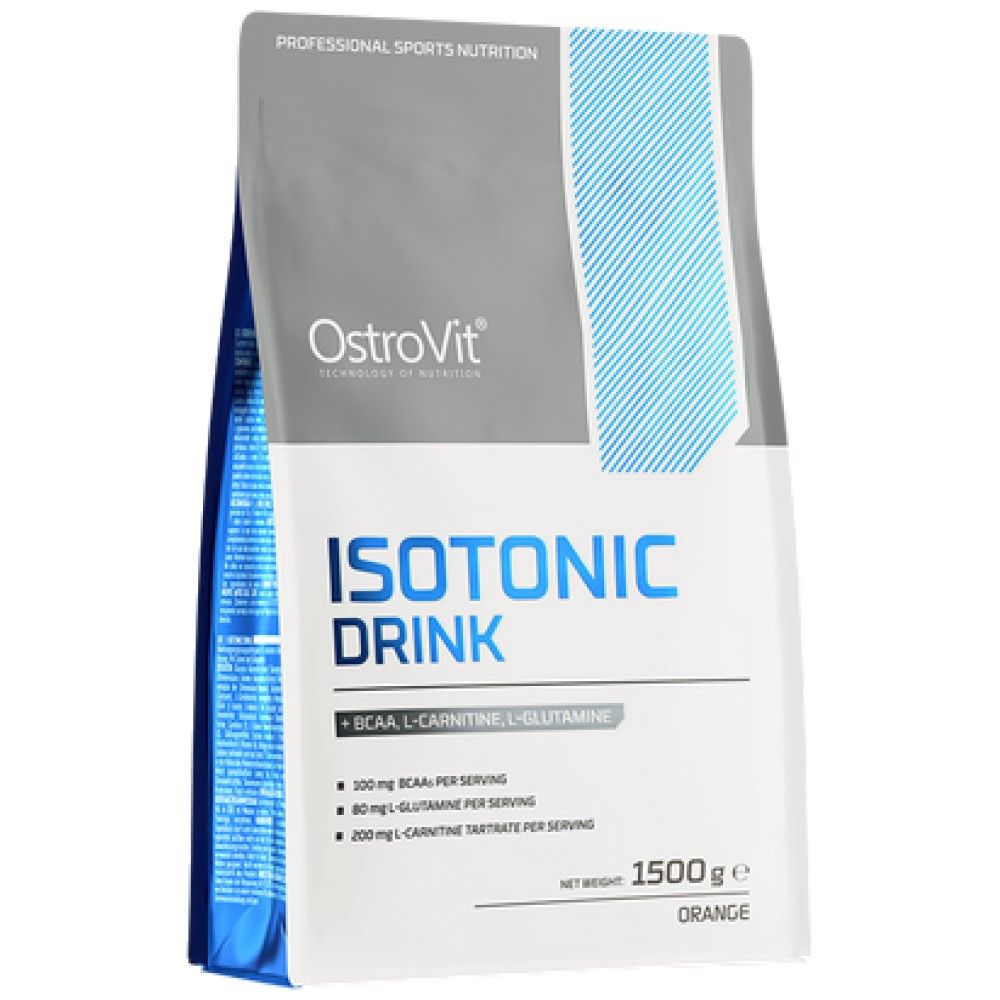 Isotonic Powder + BCAA, L-Carnitine, L-Glutamine - 1500 грама