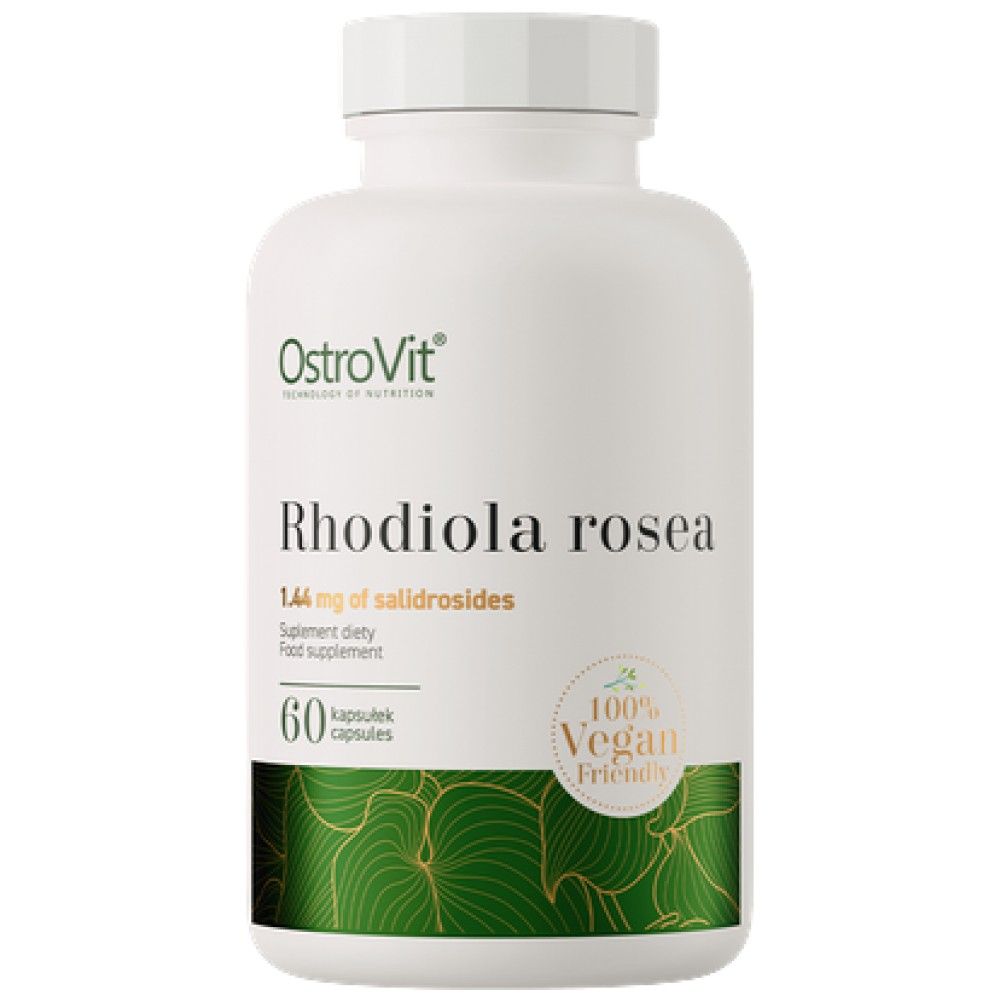 Rhodiola rosea 144 mg | Vege - 60 capsules