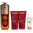 Set Clarins: Super Restorative, Reparative, Day, Cream, For Face, 15 ml + Super Restorative, Reparative, Night, Cream, For Face, 15 ml + Double, Anti-Ageing, Serum, For Face, 50 ml + S.O.S., Moisturizing, Liquid Primer, 5 ml *Miniature - Feel You