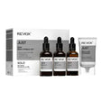 Skin Brightening Set Revox B77: Just, Caffeine 5%, Anti-Dark Circles, Day, Eye Serum, 30 ml + Just, Vitamin C 2%, Anti-Oxidant, Serum, For Face, 30 ml + Just, Glycolic Acid 20%, Toning, Serum, For Face, 30 ml + Just, Squalane, Eliminates Impurities, Cl... - Feel You