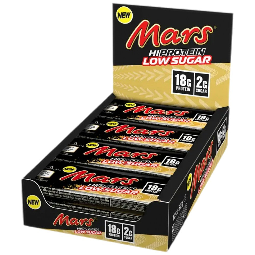 Mars Hi-Protein Bar | Low Sugar - 12 x 57 грама