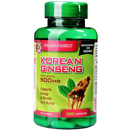 Korean Ginseng 500 mg 100 капсули - Feel You