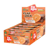 Flap Jack - Energy Oat Bar Шоколад с Портокал - 12 x 90 грама - Nutra Best Bulgaria