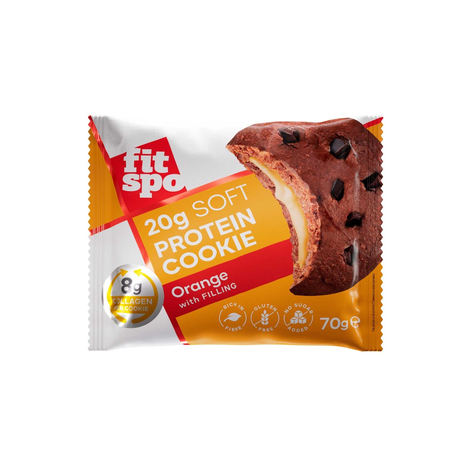 Soft Protein Cookie | with 8g Collagen & No Added Sugar - 70 грама - Feel You