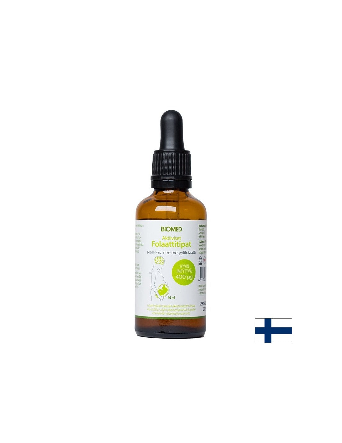Фолиева киселина (L-метилфолат), 40 ml, 180 дневни дози
