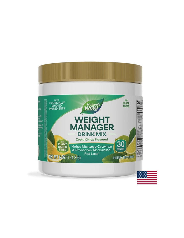 Формула за контрол на апетита, теглото и коремните мазнини - Weight Manager - 170.7 g прах, с плодов вкус - Feel You