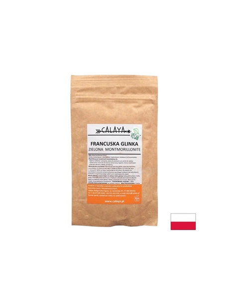 Френска монтморилонитова зелена глина, 100 g прах - Feel You