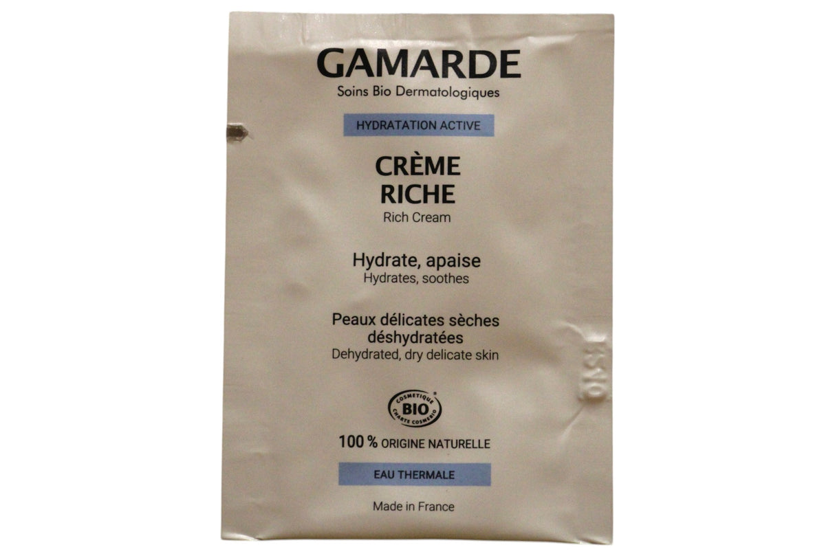 Gamarde, Gamarde, Bio, Hydrating, Cream, For Face, 3 ml *Sample - Feel You
