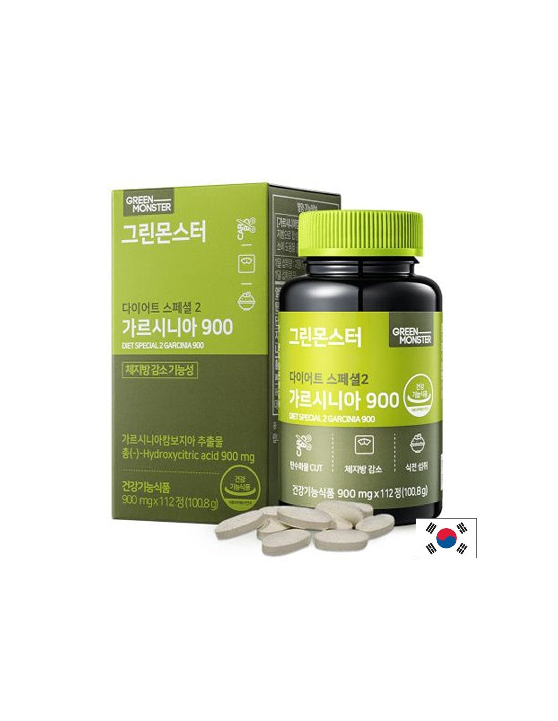 Гарциния камбоджа 900 mg – Апетит и контрол на теглото, 112 таблетки