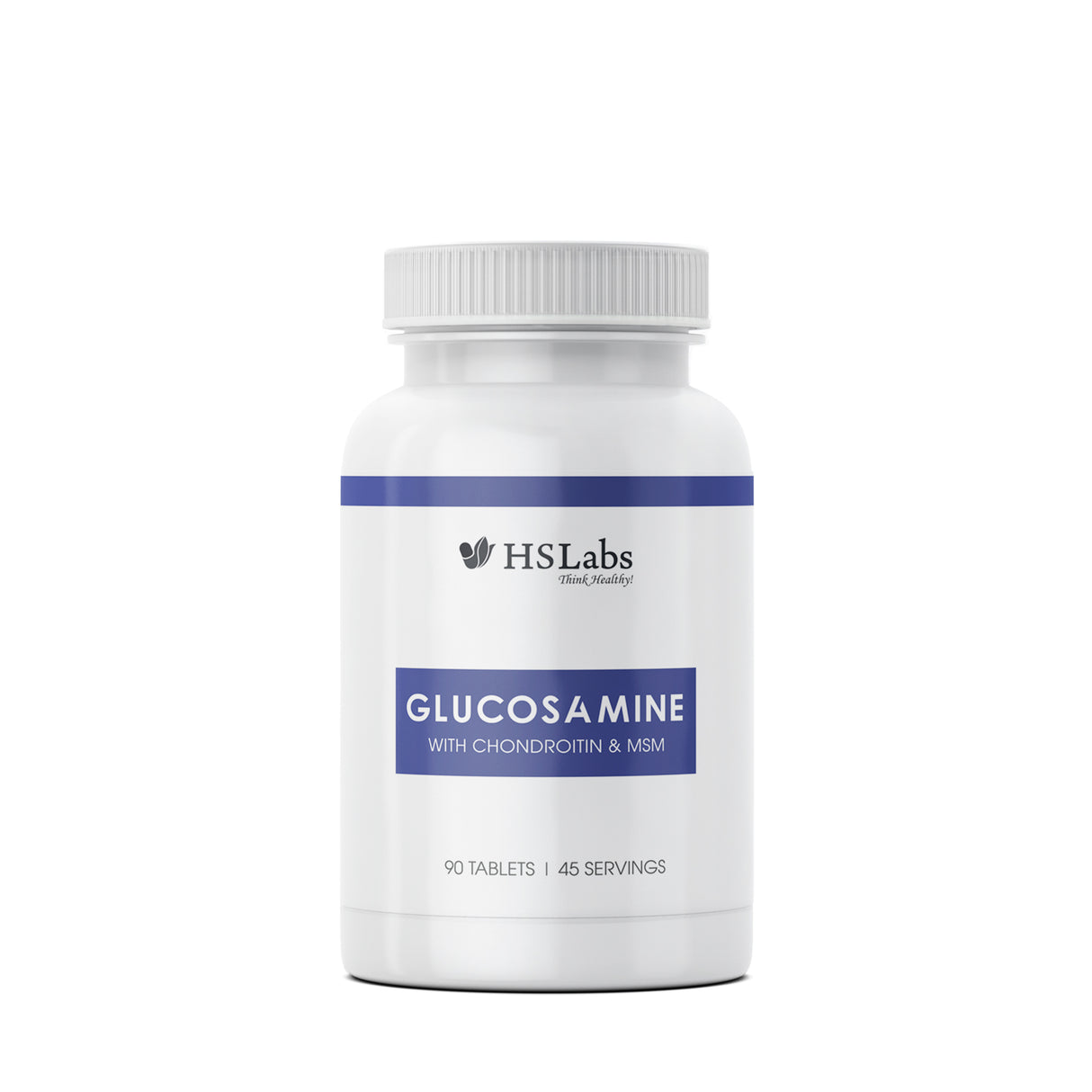 HS LABS - GLUCOSAMINE + MSM + CHONDROITIN - 90 tablets