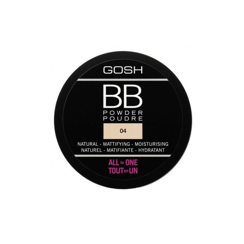 Gosh, All in One, Mattifying, BB Powder, 04, Beige, 6.5 g