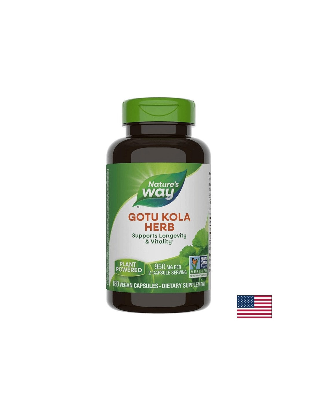 Gotu Kola 475 mg - 180 капсули - Feel You