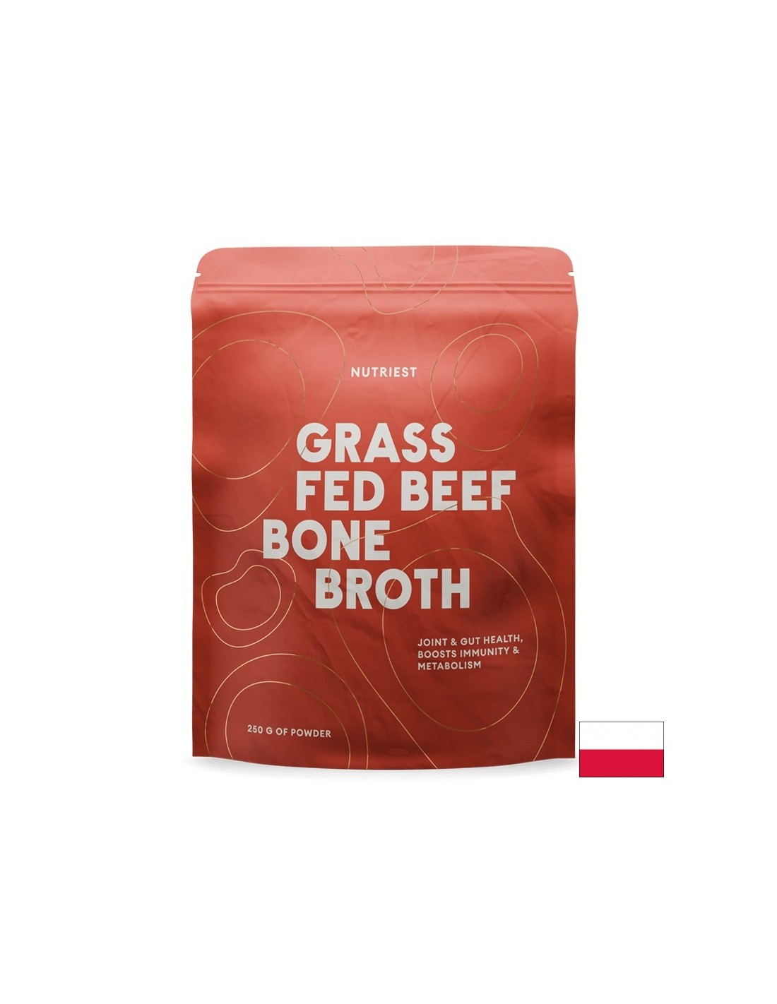 Говежди костен бульон, 250 g прах - Feel You
