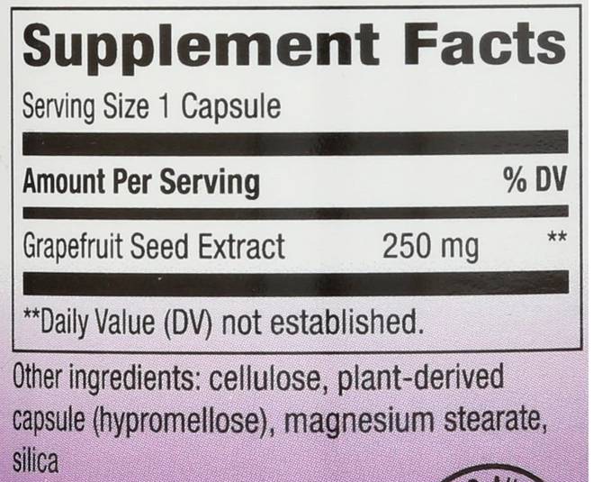 Grapefruit Seed 250 mg - 60 капсули - Feel You