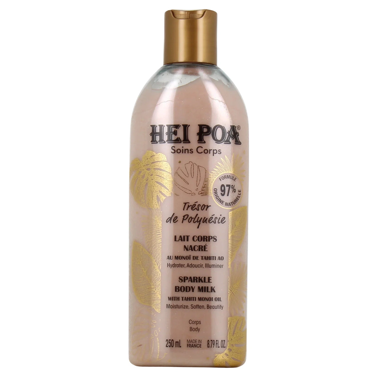 Hei Poa, Tresor De Polynesie, Sparkling, Body Milk, 250 ml