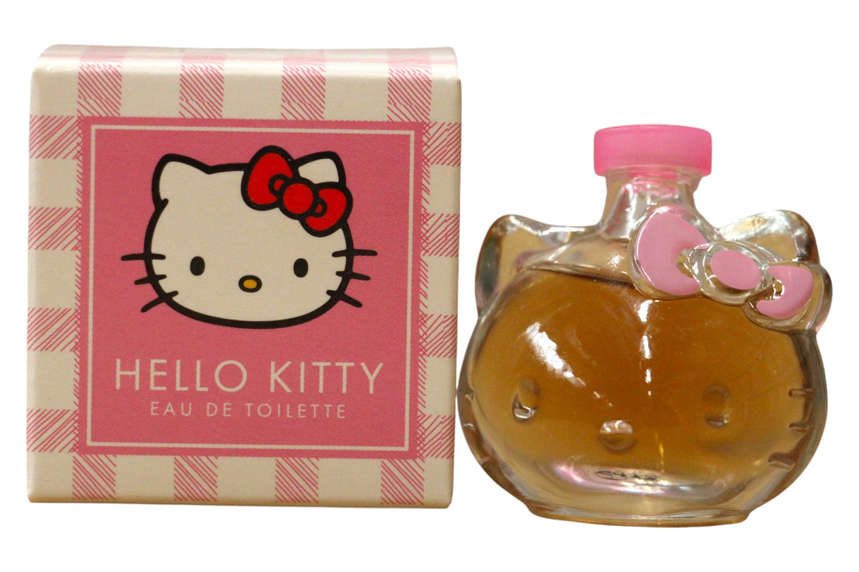 Hello Kitty, Iconic Vichy Rose, Eau De Toilette, For Girls, 5 ml *Miniature - Feel You
