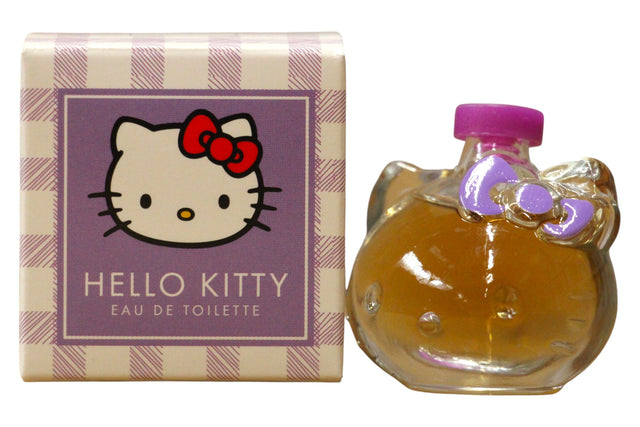 Hello Kitty, Iconic Vichy Violet, Eau De Toilette, For Girls, 5 ml *Miniature - Feel You