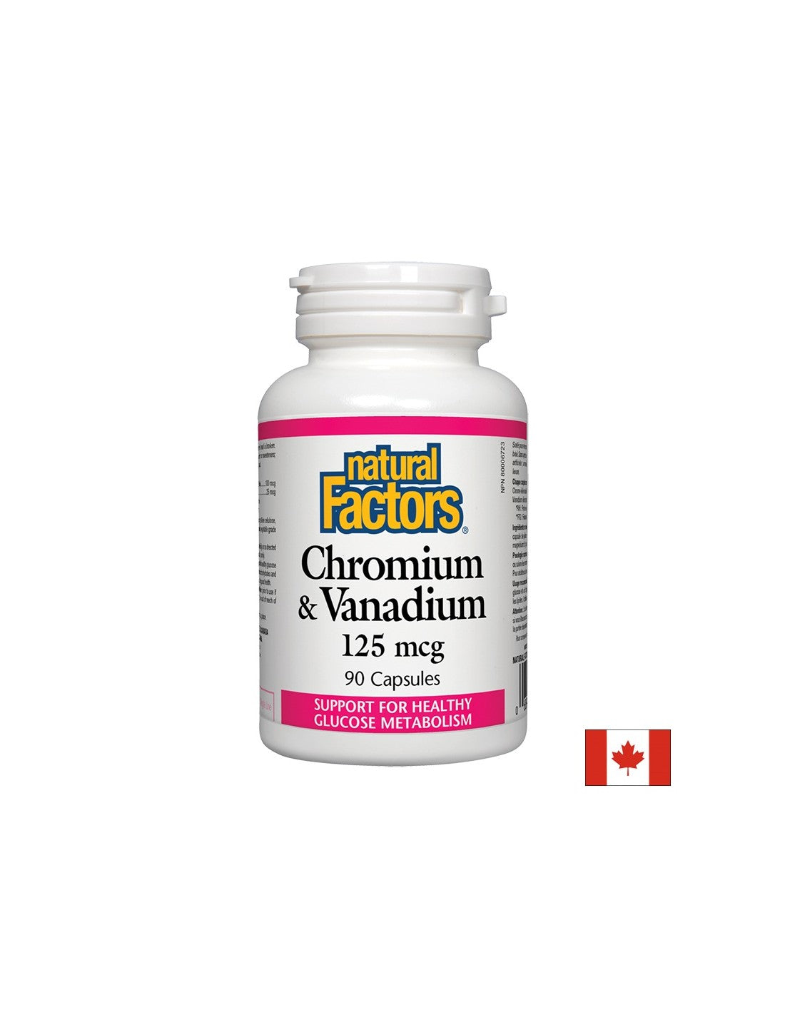 Chromium and Vanadium 125 mcg - 90 капсули