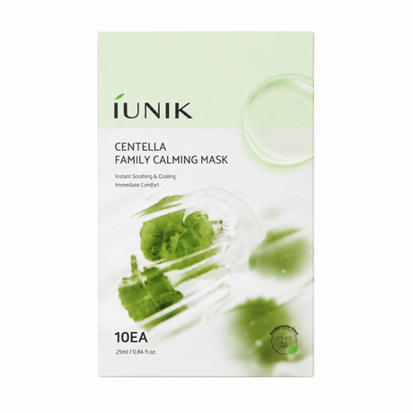 iUNIK - Centella Family Calming Mask, 10 sheets - Feel You