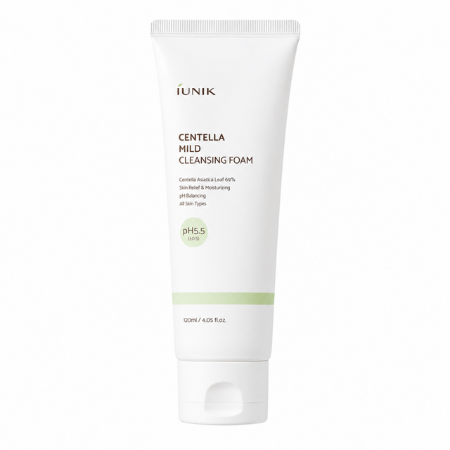 iUNIK - Centella Mild Cleansing Foam, 120ml - Feel You