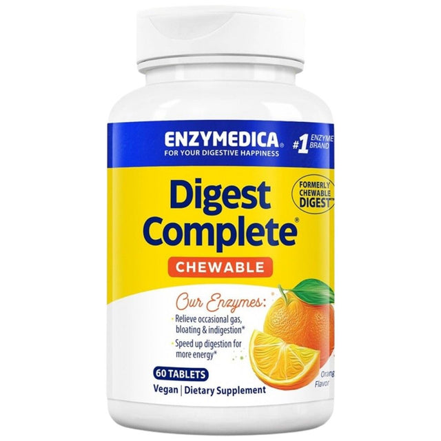 Digest Complete Chewable - 60 Дъвчащи таблетки - Feel You
