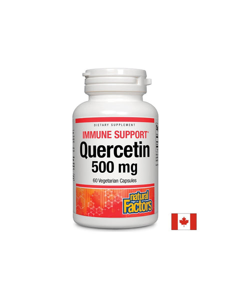 Immune Support Quercetin / Кверцетин 500 mg х 60 капсули Natural Factors - Feel You