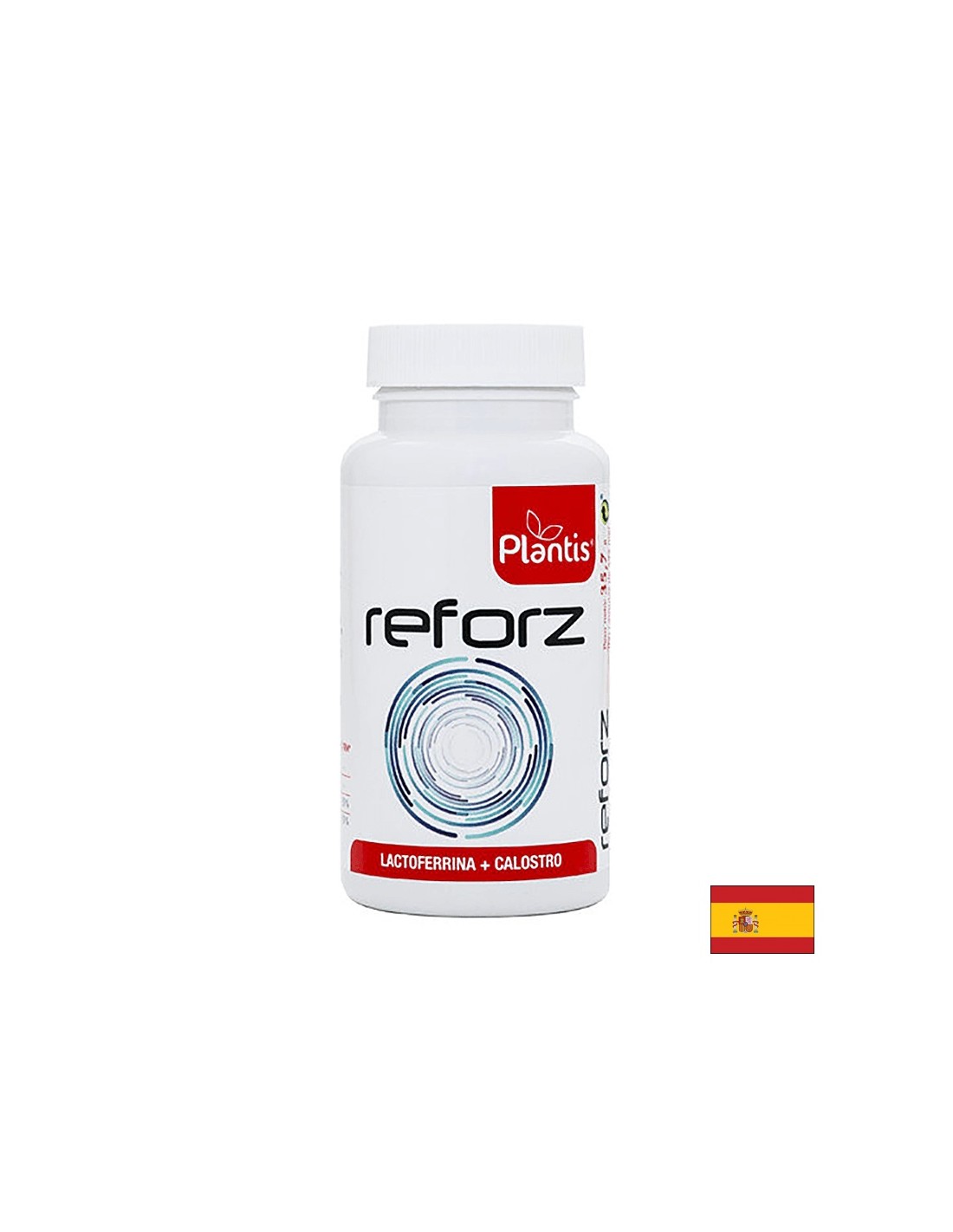 Силен имунитет - Лактоферин 100 mg, коластра 250 mg и витамини С 60 mg & D3 3.75 µg - Reforz Plantis®, 60 капсули - Feel You