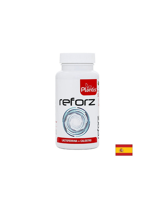Силен имунитет - Лактоферин 100 mg, коластра 250 mg и витамини С 60 mg & D3 3.75 µg - Reforz Plantis®, 60 капсули - Feel You