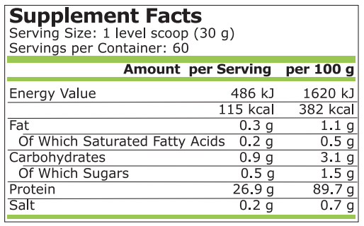 WHEY ISOLATE - 1800 Г