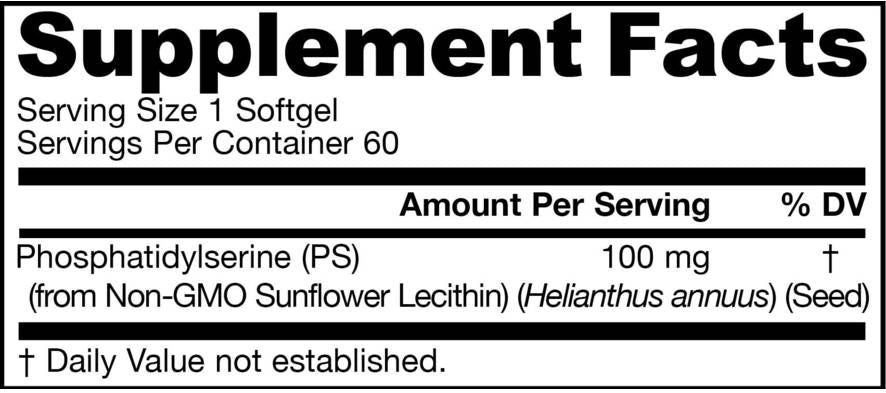PS 100 / Phosphatidylserine - 120 капсули - Feel You