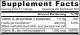 Methyl B-12 1000 mcg & Methyl Folate 400 mcg - 100 Дъвчащи таблетки - Feel You