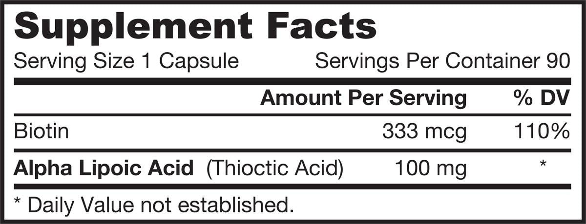 Alpha Lipoic Acid 100 mg - 90 капсули - Feel You