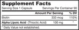 Alpha Lipoic Acid 100 mg - 90 капсули - Feel You