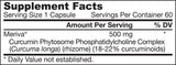 Curcumin Phytosome 500 mg | Meriva® - 120 капсули - Feel You