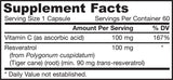 Resveratrol 100 mg - 60 капсули - Feel You