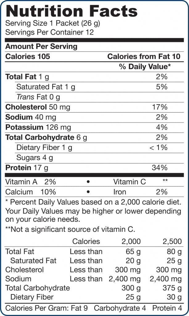Whey Protein - Vanilla 12 x 26 грама