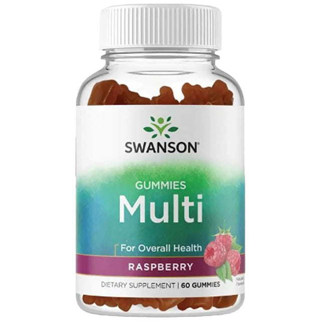 Multi Gummies - Raspberry 60 желирани бонбони - Feel You