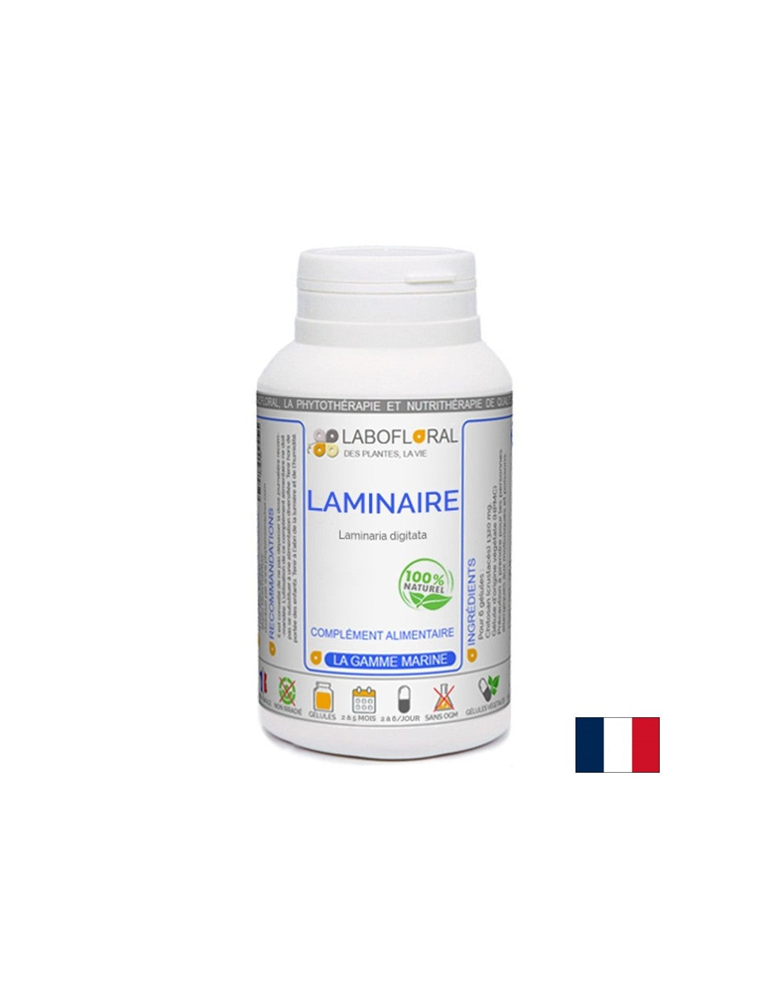 Strong immunity and good digestion - Brown seaweed Laminaria, 220 mg x 50 capsules