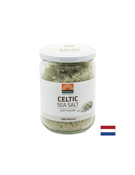 Келтска морска сол (едра), 400 g Mattisson Healthstyle - Feel You