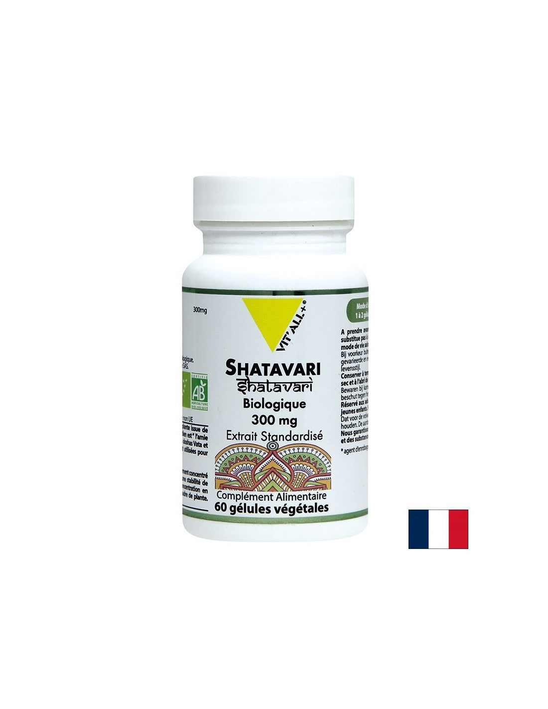 Hormonal balance and tone - Shatavari (root), 300 mg x 60 capsules