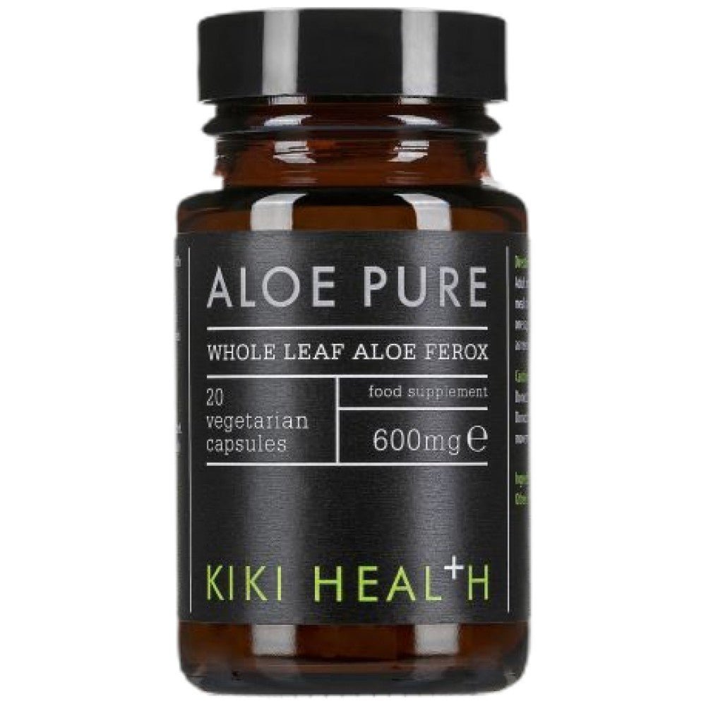 Aloe Pure 600 mg | Whole Leaf Aloe Ferox - 20 капсули
