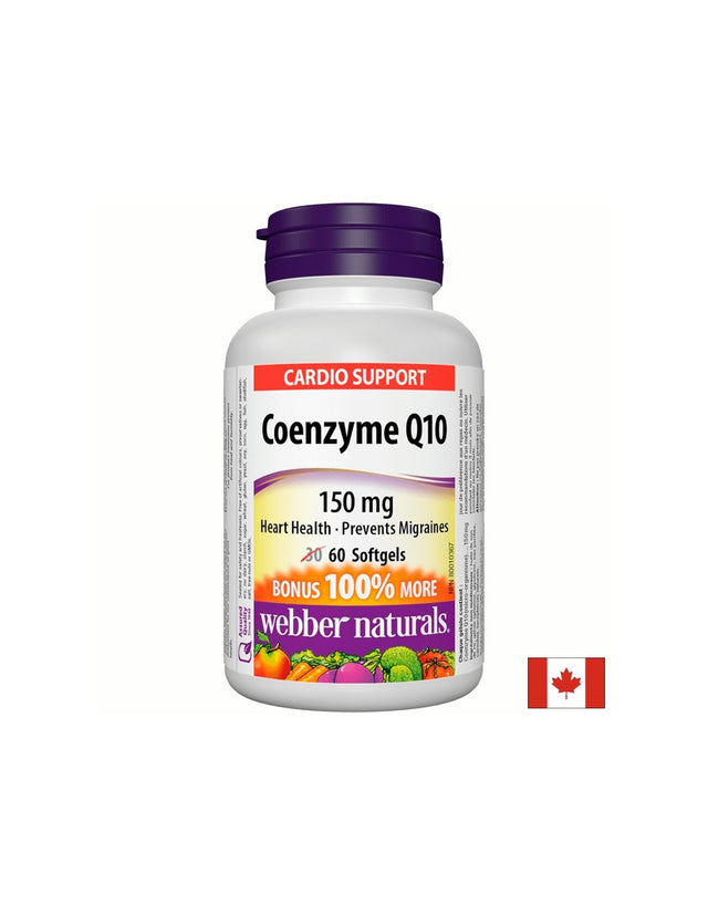 Coenzyme Q10/ Коензим Q10 150 mg x 60 софтгел капсули - Feel You