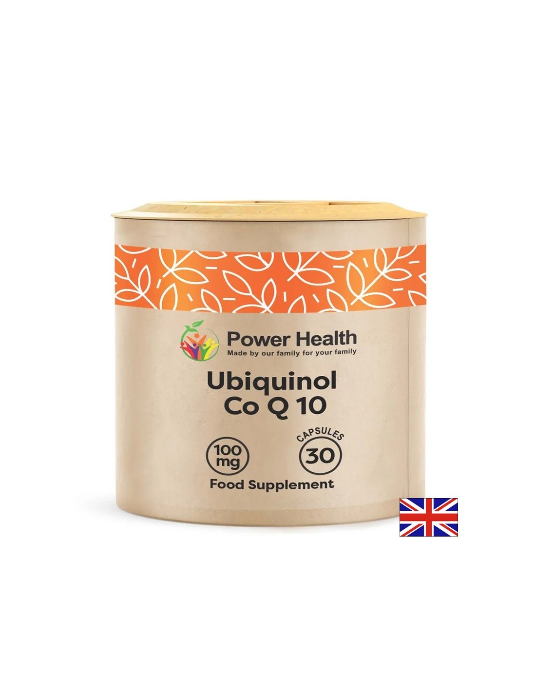 Coenzyme Q10 (ubiquinol) – For cellular energy and heart function, 100 mg, 30 capsules