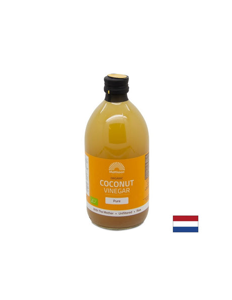 Кокосов Оцет Био, 500 ml Mattisson Healthstyle - Feel You