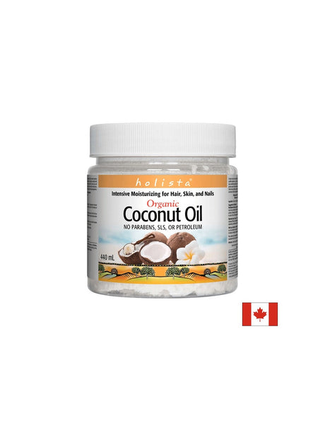 Coconut Oil Organic Holista 440 ml - 440 мл - Feel You